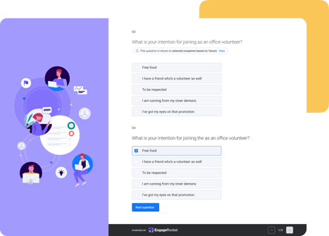 EngageRocket automated employee feedback collection