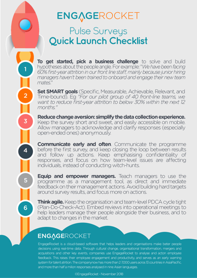 EngageRocket_Surveys_Checklist_2018