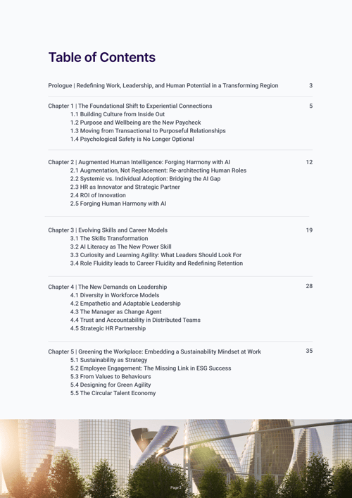 WOTF 2026 Report - Table of Content