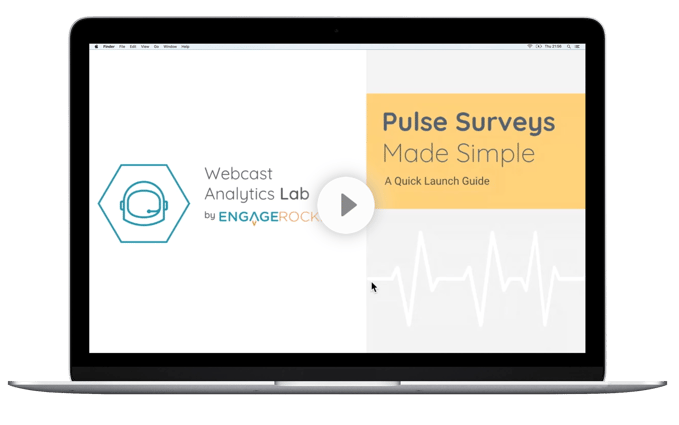 video webcast Pulse Surveys